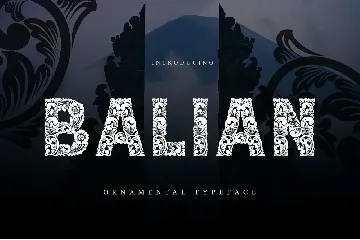 Balian Typeface font