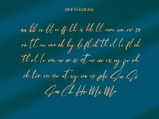 Chasterlize Script Font