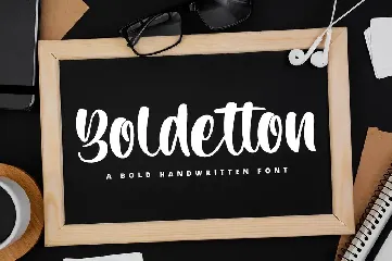 Boldetton - Bold Font