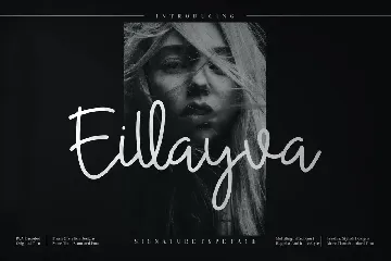 Eillayva font