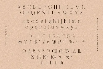 Matter Sculpsit | Modern serif font