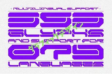 NCL Broesq - Cyberpunk Futuristic Tech Mecha Font