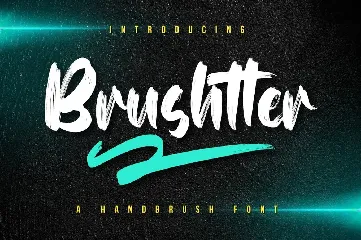 Brushtter - Brush Font