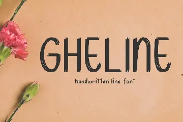 Gheline font