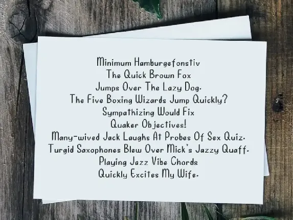 Gheline font