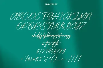 Blywoofs Signature Font