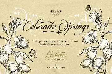 Ludovica - Vintage Script font