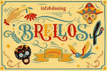 BRELLOS Typeface font