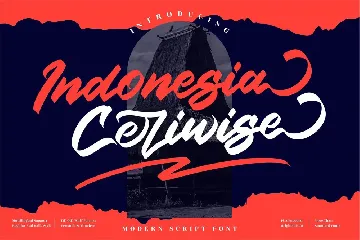 Indonesia Ceriwise Script font