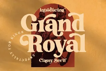 Grand Royal Serif Font