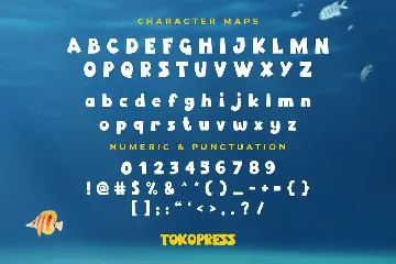 Aqua Life - Cartoon font