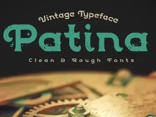 Patina font