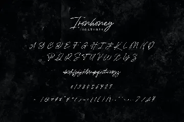 Ironhoney Signature Font