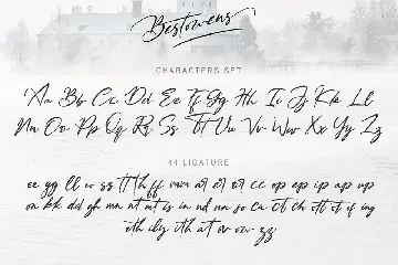 Bestowens Family font