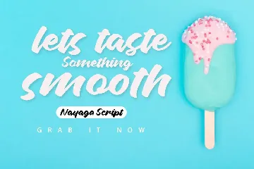 Nayaga | Handlettering Script Font