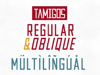 Tamigos font