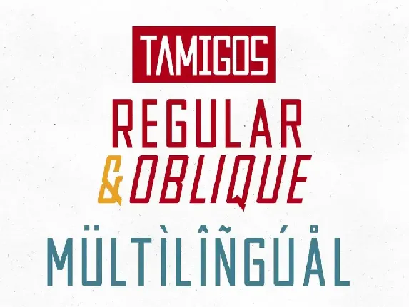 Tamigos font