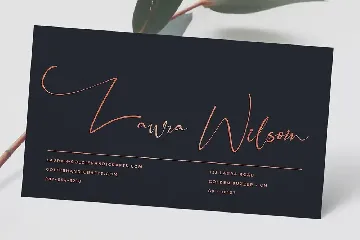 Black Pink Signature font