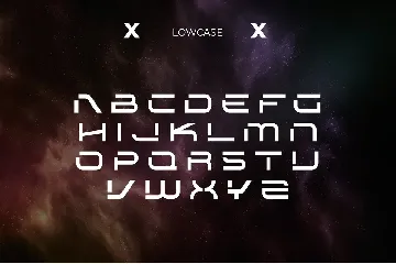 Zaiden - Futuristic Typeface font