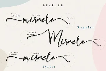 summer miracle font