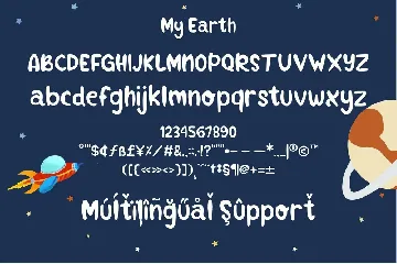 My Earth font