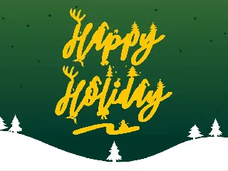 Santa | Script Chirstmas Display Font