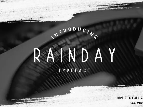 Rainday Font