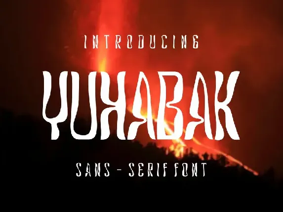 Yuhabak Font