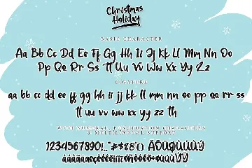 Christmas Holiday font