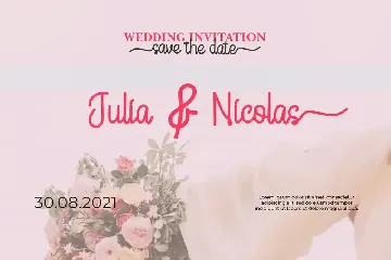 Flower Signature font