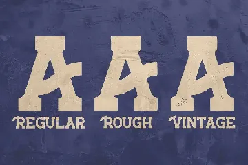 Burtuqol - Vintage Slab Serif font