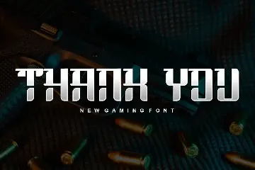 Guns Black Font