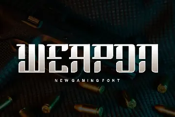 Guns Black Font