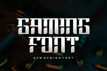 Guns Black Font