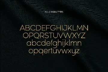 GLAMOUR - Luxury Sans Serif Font