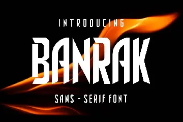 Banrak Font