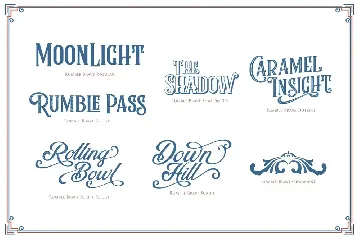 Rumble Brave Vintage Fonts