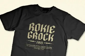 Rokie Grock font