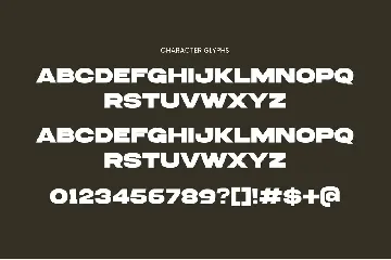 Million Design Modern Sans Serif Font Typeface