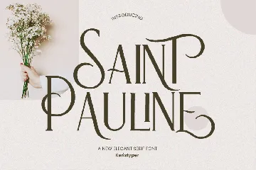 Saint Pauline Serif Font