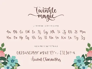 Twinkle Magic Script Font