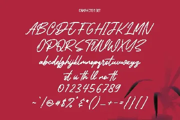 Botanity Signature Font