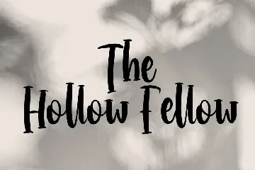 Hollowcoves Handwritten Display Font