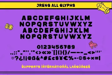 Jreng font