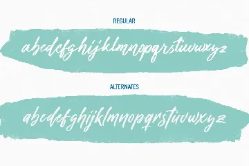 Alonelast Signature Script Font