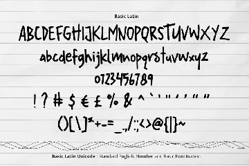 Tiny Rabbit Handwriting Font