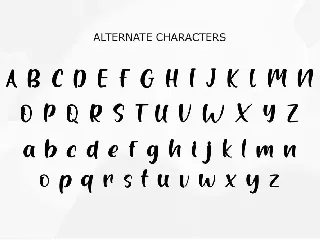 Blusbow font