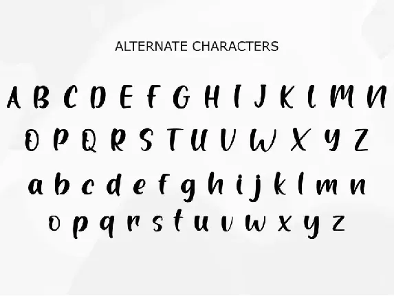 Blusbow font