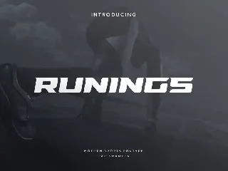 Runings font