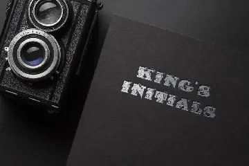 Kings Initials font